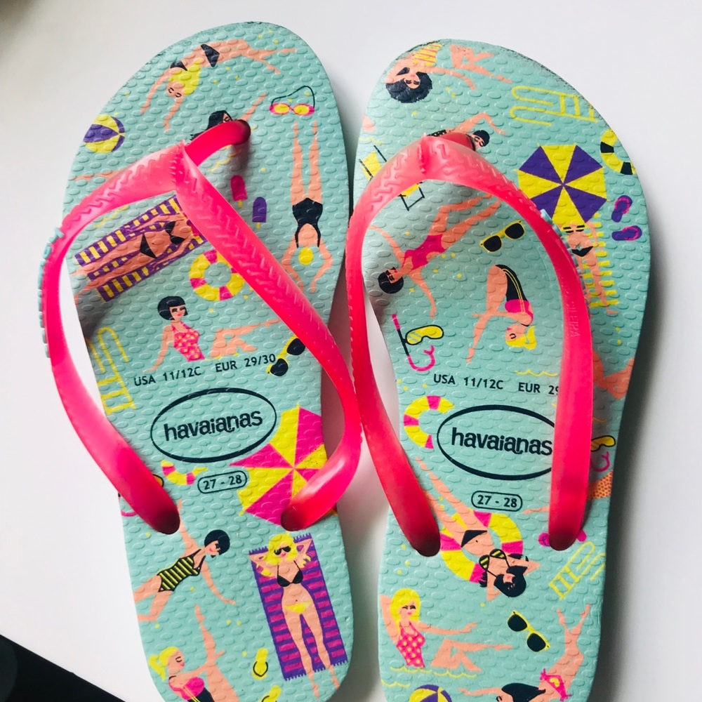 ✨Havaianas✨GiRL 11 Flip Flop🌈